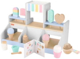 Fisher-Price+Wooden+Ice+Cream+Shop+Set