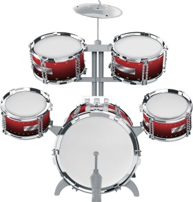 Powersound-Music-Large-Jazz-Drum-Kit-with-Stool on sale