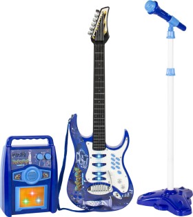 Guitar-Microphone-Playset-Blue on sale