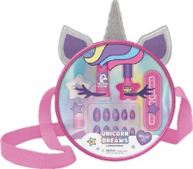 Unicorn+Dreams+PVC+Handbag+with+Makeup