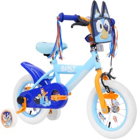 Bluey-30cm-Ready-To-Roll-Bike-with-Training-Wheels on sale