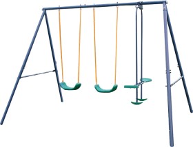 Skyfly-4-Station-Swing-Set on sale