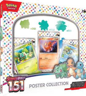 Pokemon-TCG-Scarlet-Violet-151-Poster-Collection on sale