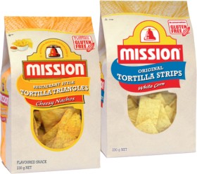 Mission-Tortilla-Corn-Chips-230g-Selected-Varieties on sale