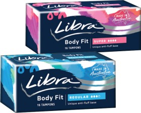 Libra+Tampons+16+Pack+Selected+Varieties