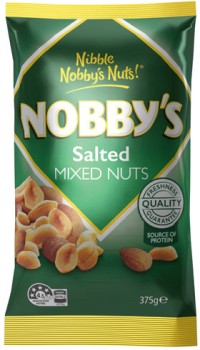 Nobby%26rsquo%3Bs+Salted+Mixed+Nuts+375g%2C+Snack+Mix+275g+or+Salted+Cashews+150g