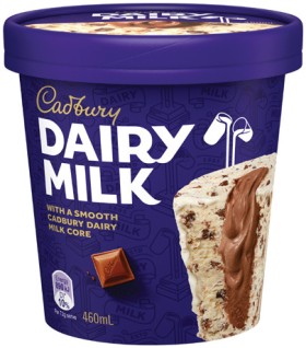 Cadbury+Ice+Cream+Tub+460mL+Selected+Varieties
