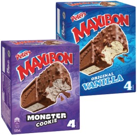 Peters-Maxibon-4-Pack-Selected-Varieties on sale