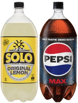 Solo-Sunkist-Schweppes-Lemonade-or-Soda-Water-2-Litre-Selected-Varieties on sale