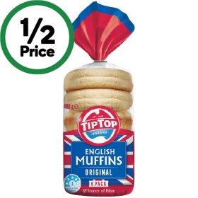 Tip+Top+English+Muffins+Varieties+Pk+6