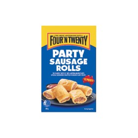 Four%26rsquo%3BN+Twenty+Party+Sausage+Rolls+500g+Pk+12+%26ndash%3B+From+the+Freezer