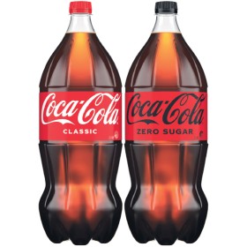 Coca-Cola+Classic+or+Zero+Sugar+Soft+Drink+2+Litre