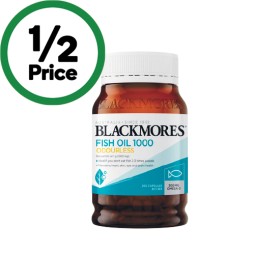 Blackmores+Fish+Oil+1000mg+Odourless+Capsules+Pk+200%7E