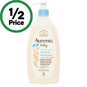 Aveeno+Baby+Wash+%26amp%3B+Shampoo+532ml
