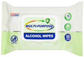 Germisept+Multi-Purpose+Alcohol+Wipes+50+Pack