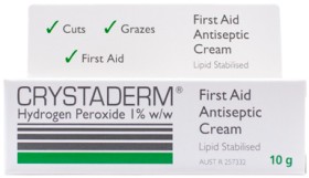 Crystaderm+First+Aid+Antiseptic+Cream+10g