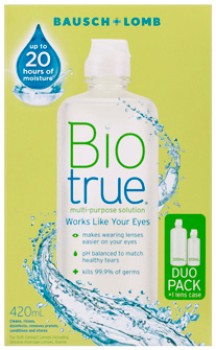 Bio+True+Multi-Purpose+Solution+Duo+Pack+420mL