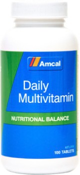 Amcal-Daily-Multivitamins-100-Tablets on sale