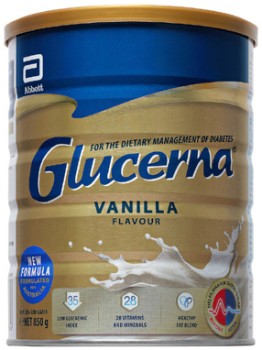 Glucerna+Powder+Vanilla+Flavour+850g