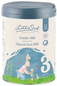 LittleOak+Natural+Goat+Milk+Toddler+Milk+Stage+3+800g