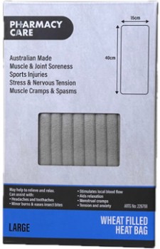 Pharmacy-Care-Wheat-Filled-Heat-Bag-Large on sale