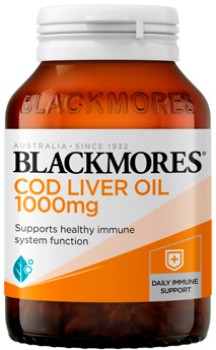 Blackmores+Cod+Liver+Oil+1000mg+80+Capsules