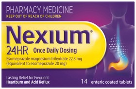 Nexium+24HR+Heartburn+and+Acid+Reflux+Relief+14+Tablets