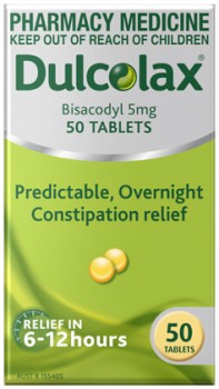 Dulcolax+Bisacodyl+5mg+50+Tablets