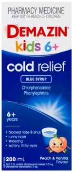 Demazin+Cold+Relief+Kids+6%2B+Syrup+Peach+%26amp%3B+Vanilla+Flavour+200mL