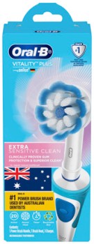 Oral-B-Vitality-Plus-Extra-Sensitive-Electric-Toothbrush on sale