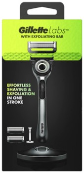 Gillette+Labs+Exfoliating+Bar+Handle+%2B+2+Blade+Refills