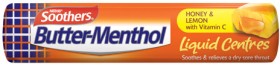 Butter-Menthol+Honey+%26amp%3B+Lemon+Liquid+Centre+Sore+Throat+Lozenges+%2B+Vitamin+C+10+Pack