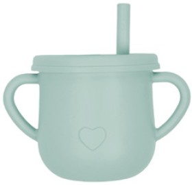 Guardian+Silicone+Straw+Cup+-+Seafoam