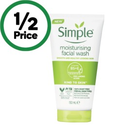 Simple-Kind-to-Skin-Facial-Wash-Moisturising-150ml on sale