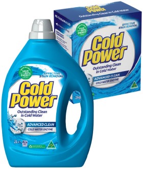 Cold-Power-Laundry-Liquid-2-Litre-or-Powder-2kg-Selected-Varieties on sale