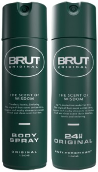 Brut+Original+24+Hr+Anti-perspirant+or+Body+Spray+130g