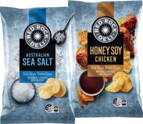 Red-Rock-Deli-Chips-150165g-Selected-Varieties on sale