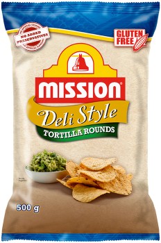 Mission+Deli+Style+Tortilla+or+Corn+Strips+500g+Selected+Varieties
