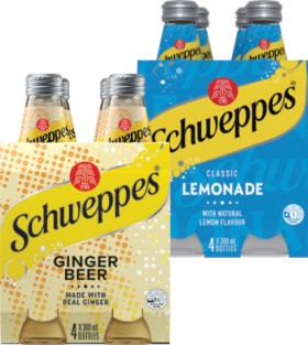 Schweppes+Mixers+4x300mL+Selected+Varieties
