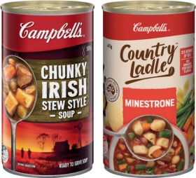 Campbell%26rsquo%3Bs+Country+Ladle+495%E2%80%91505g+or+Chunky+505g+Canned+Soup+Selected+Varieties