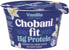 Chobani+Fit+Protein+Greek+Yoghurt+Pot+160g+Selected+Varieties