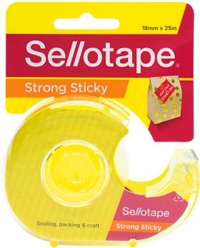 Sellotape+Sticky+Tape+18mm%26times%3B25m+with+Dispenser+1+Pack