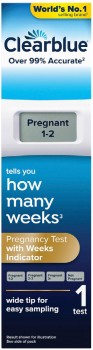 Clearblue-Pregnancy-Test-with-Weeks-Indicator-1-Test on sale
