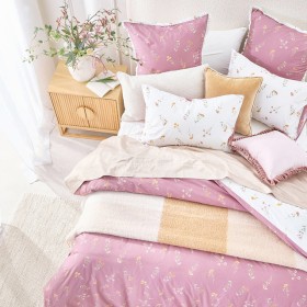 Larissa-Floral-Reversible-Quilt-Cover-Set-by-Habitat on sale