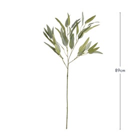 Artificial-Dark-Eucalyptus-Leaf-Stem-by-MUSE on sale