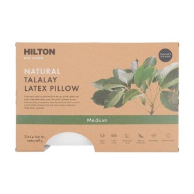 Eco-Living-Natural-Talalay-Latex-Medium-Pillow-by-Hilton on sale