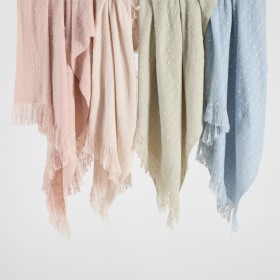Dottie-Stripe-Super-Soft-Throw-by-Habitat on sale