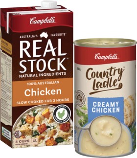 Campbells-Real-Stock-1-Litre-Country-Ladle-or-Chunky-Soup-495g-505g on sale