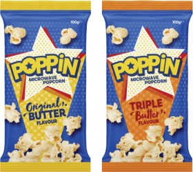 Poppin+Microwave+Popcorn+100g
