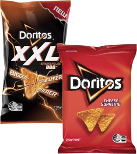 Doritos+or+XXL+Corn+Chips+150g-170g